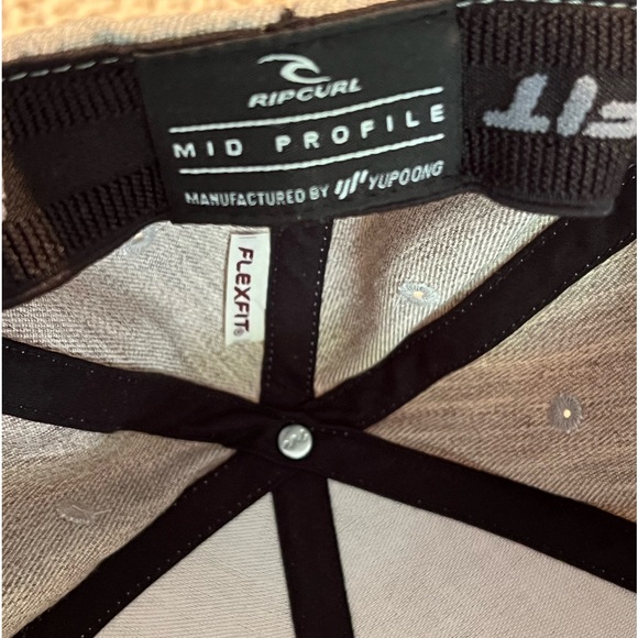 Rip Curl Passage Flex Stretch Gray Cap / Hat NWOT - Picture 2 of 4